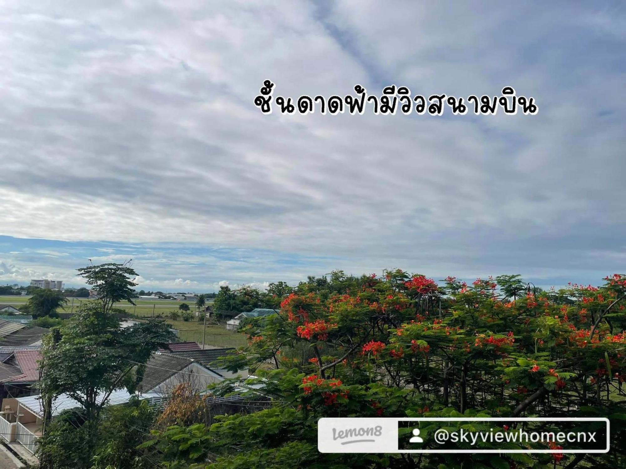 Sky View Home And Hostel Chiangmai Chiang Mai Esterno foto