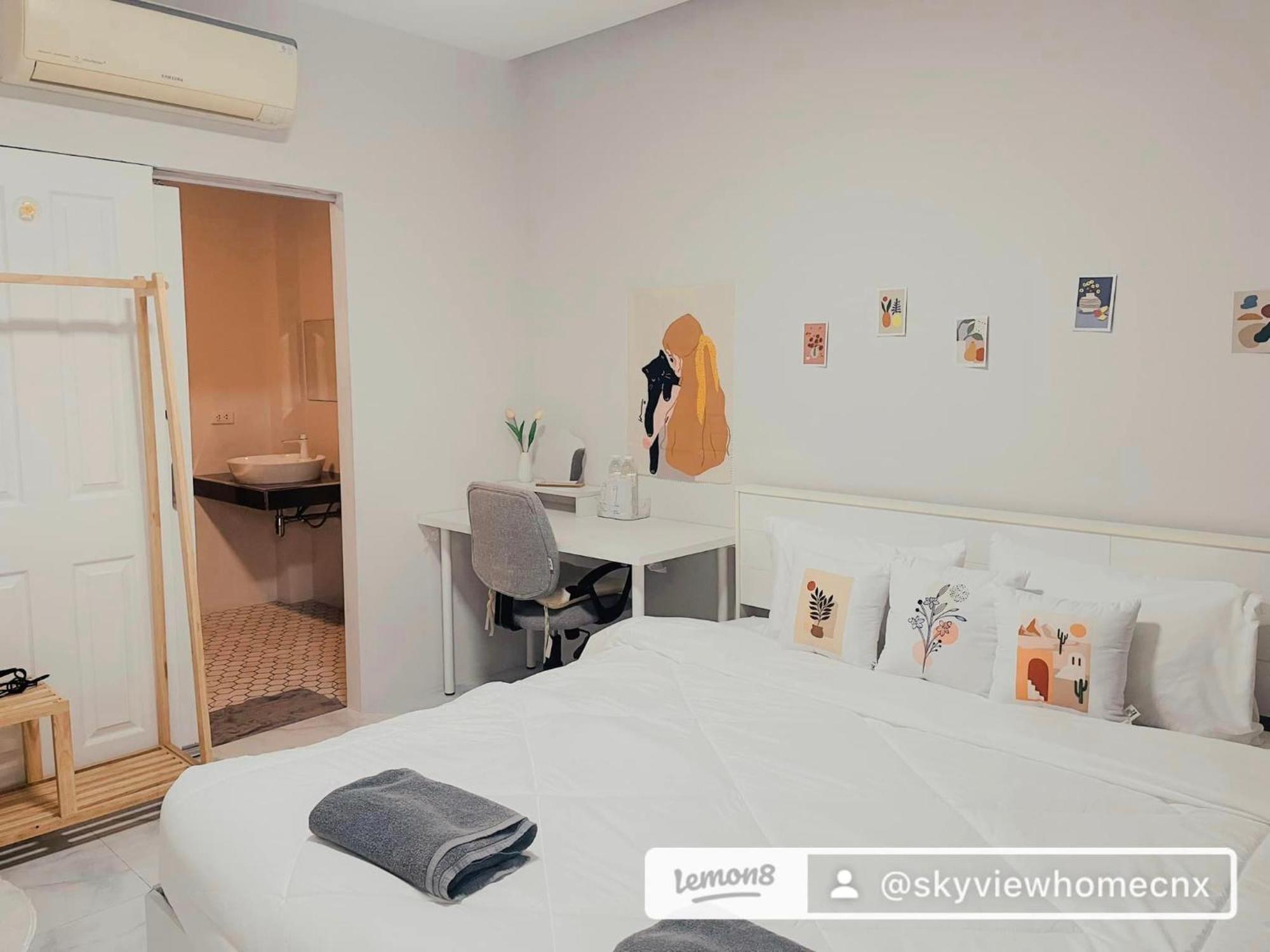 Sky View Home And Hostel Chiangmai Chiang Mai Esterno foto