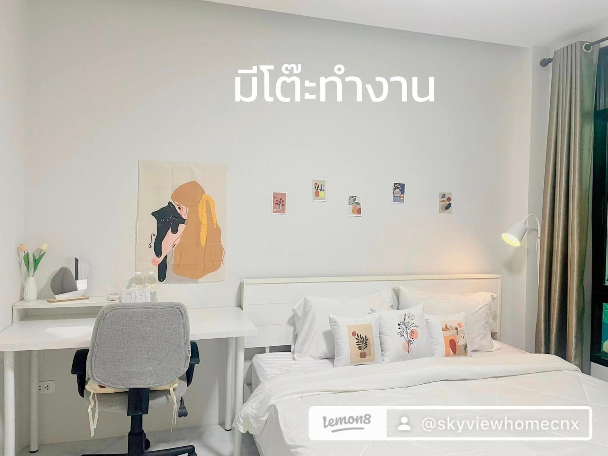 Sky View Home And Hostel Chiangmai Chiang Mai Esterno foto